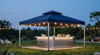 top outdoor bar gazebos