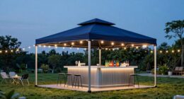top outdoor bar gazebos