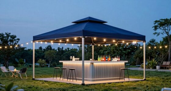top outdoor bar gazebos
