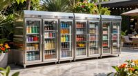 top outdoor cooler cabinets