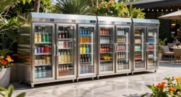 top outdoor cooler cabinets