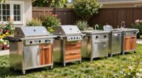 top outdoor kitchen carts