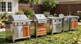 top outdoor kitchen carts
