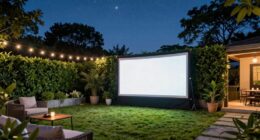 top outdoor projector screens