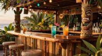 top outdoor tiki bar kits