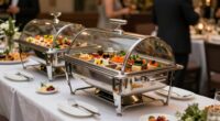 top party chafing dishes