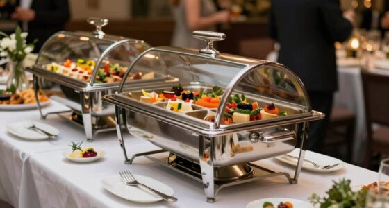top party chafing dishes