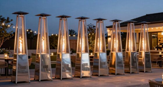 top pyramid patio heaters