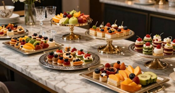top serving tray sets