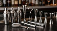 top stainless cocktail sets