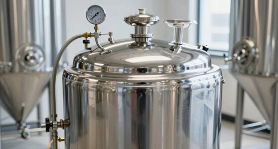 top stainless steel fermenters