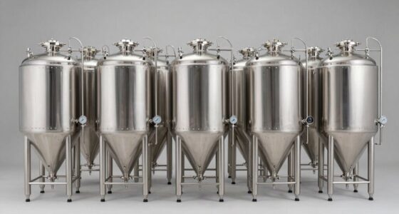 top stainless steel fermenters