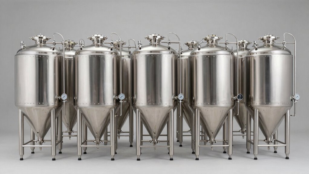 top stainless steel fermenters