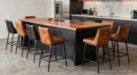 top swivel bar stool sets