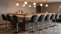 top swivel bar stools