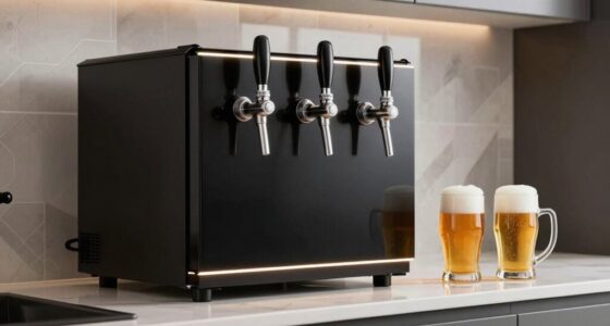 top triple tap kegerators