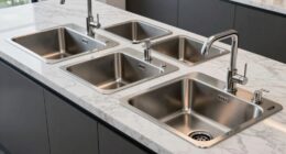 top undercounter bar sinks