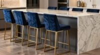 top upholstered bar stools