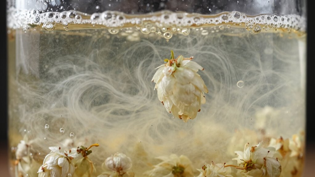 unusual dry hop fermentation