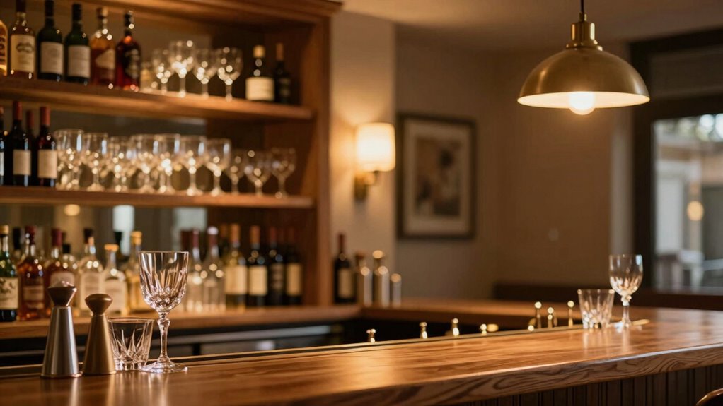 warm layered lighting ambiance