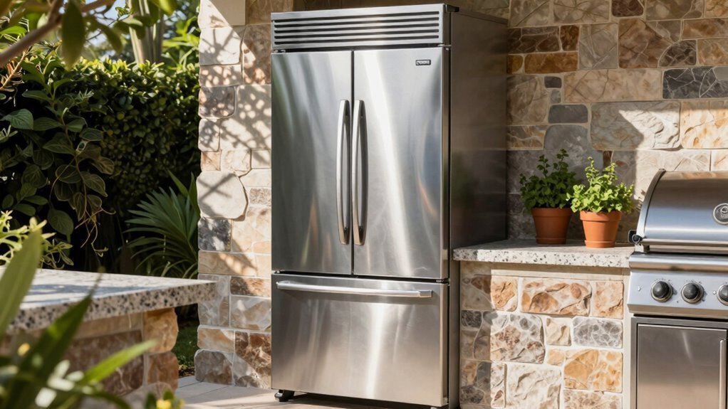weatherproof outdoor refrigeration
