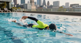 Feels like a reset, say Londoners as they cool off with morning swim